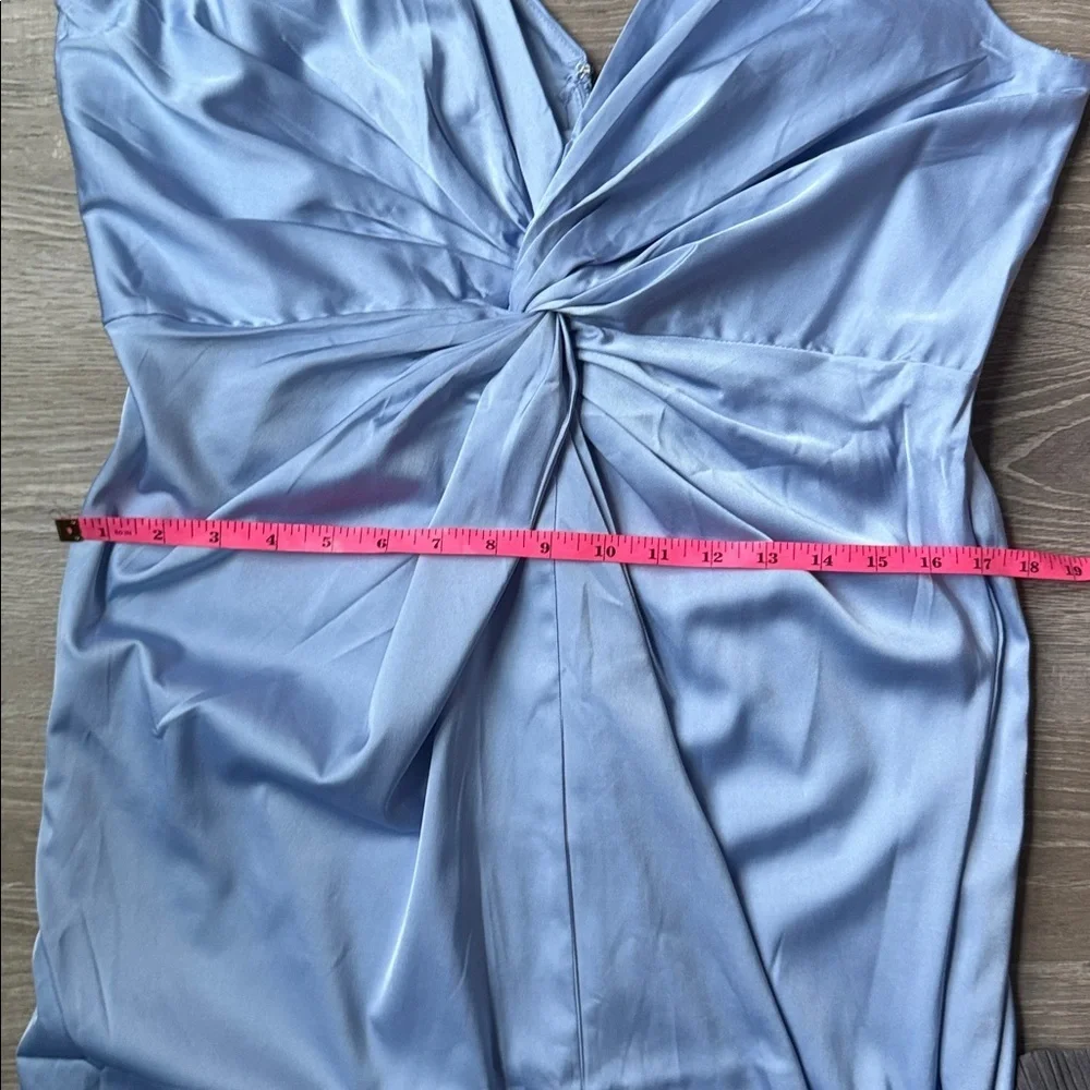 Abercrombie & Fitch Draped Twist-Front Maxi Dress Large